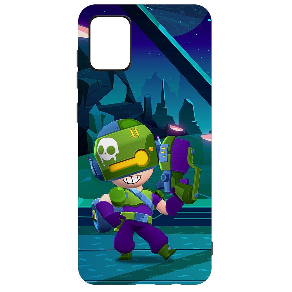 фото Чехол-накладка krutoff brawl stars - контрабандистка пенни для samsung galaxy a31 (a315)