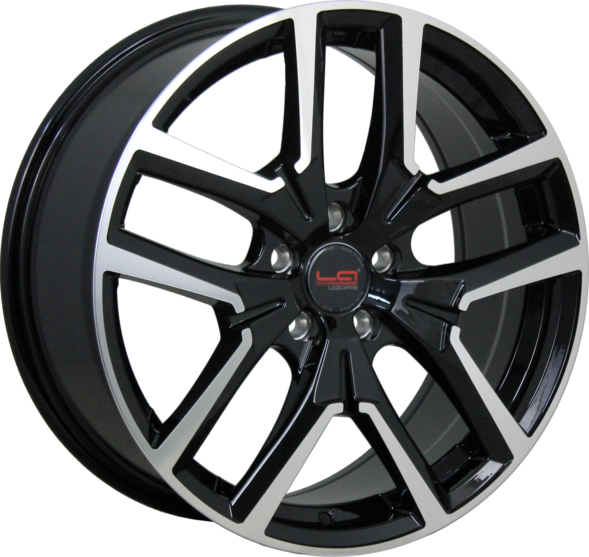 фото Колесный диск r18 5x108 8j et42,5 d63,3 replica concept-v522 bkf