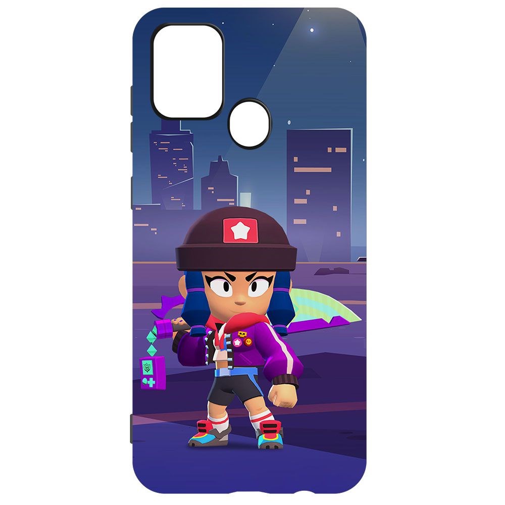 

Чехол-накладка Krutoff Brawl Stars - Героиня Биби для Samsung Galaxy A21s (A217)