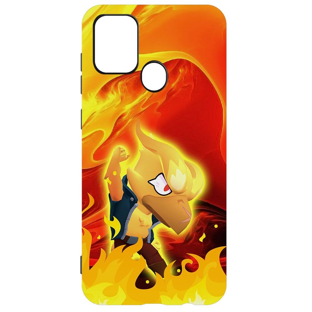 

Чехол-накладка Krutoff Brawl Stars - Ворон-Феникс для Samsung Galaxy A21s (A217)