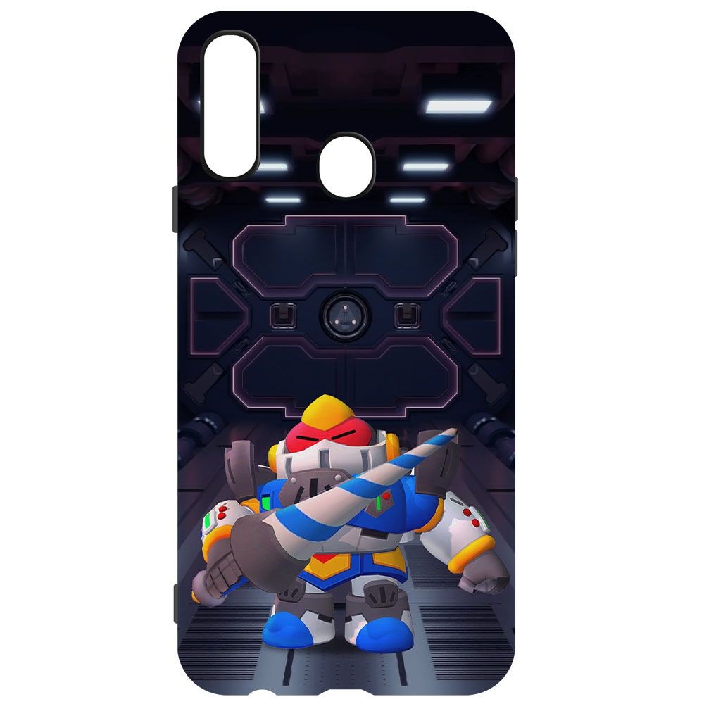 

Чехол-накладка Krutoff Brawl Stars - Паладин Вольт-Меха для Samsung Galaxy A20s (A207)