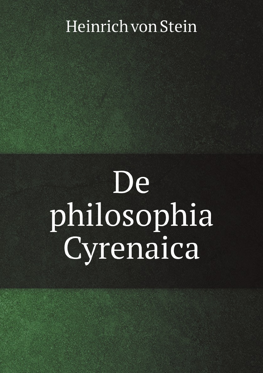 

De philosophia Cyrenaica