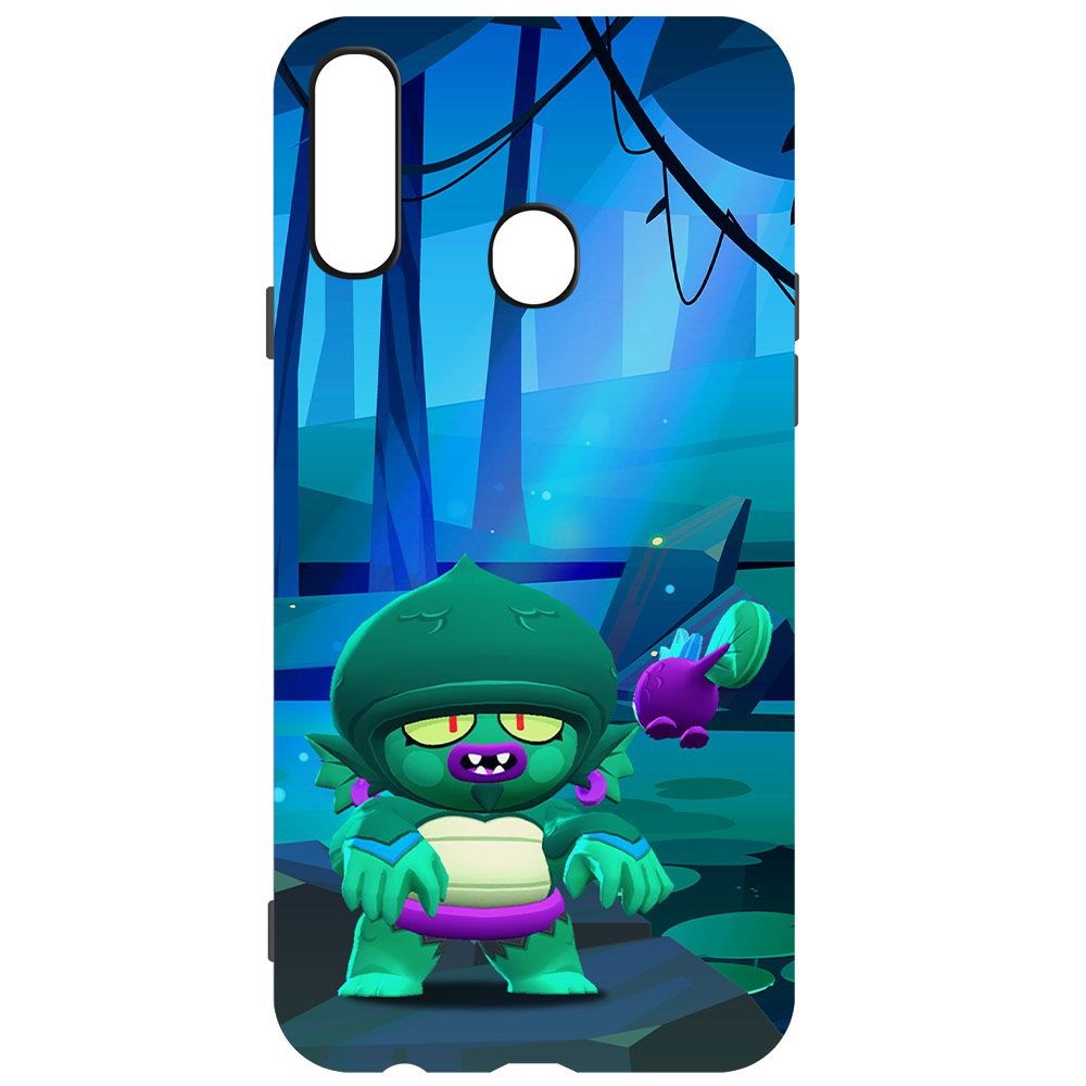 фото Чехол-накладка krutoff brawl stars - болотный джин для samsung galaxy a20s (a207)