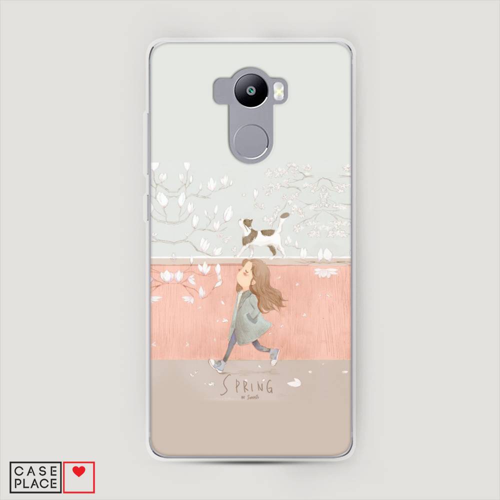 

Пластиковый чехол "Девочка-весна" на Xiaomi Redmi 4