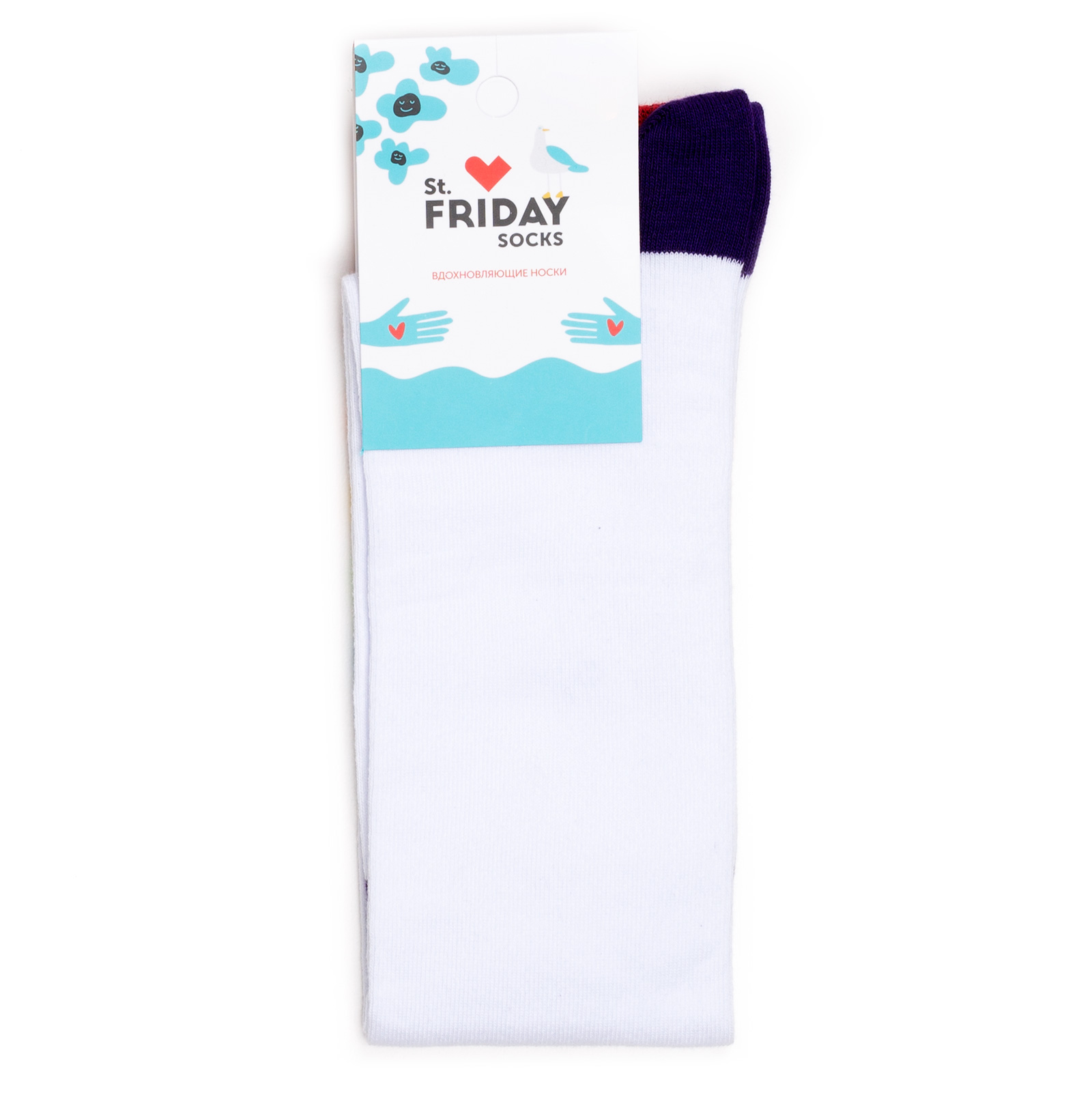 

Носки унисекс St. Friday Socks разноцветные, Разноцветный, HNStripesMulti