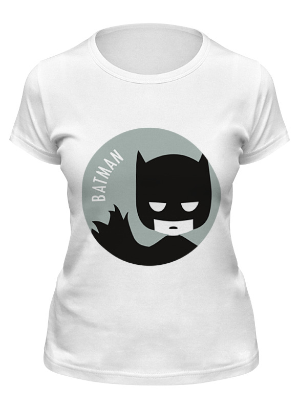 

Футболка женская Printio Бэтмен (batman) белая M, Белый, Бэтмен (batman)