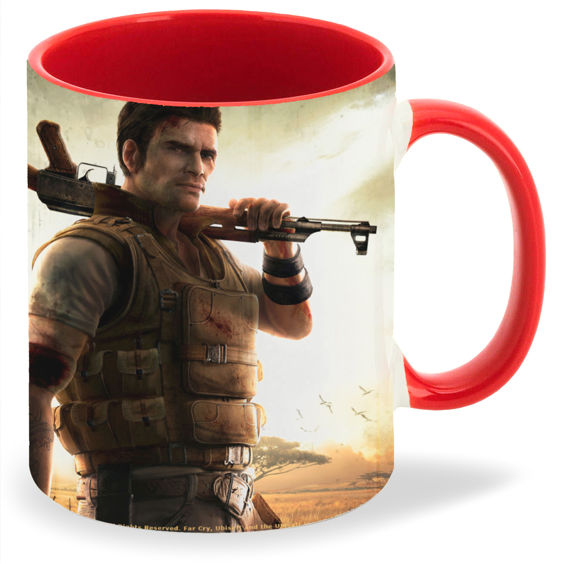 

Кружка CoolPodarok FarCry2 Винтовка на плече, FarCry2 Винтовка на плече