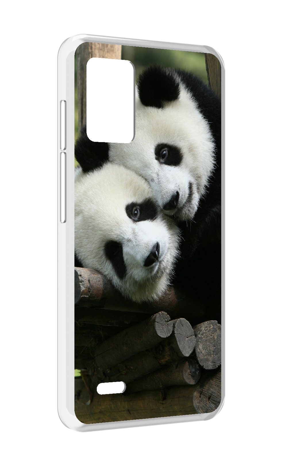 

Чехол MyPads Две-панды для UMIDIGI Bison X10S / Bison X10G, Прозрачный, Tocco