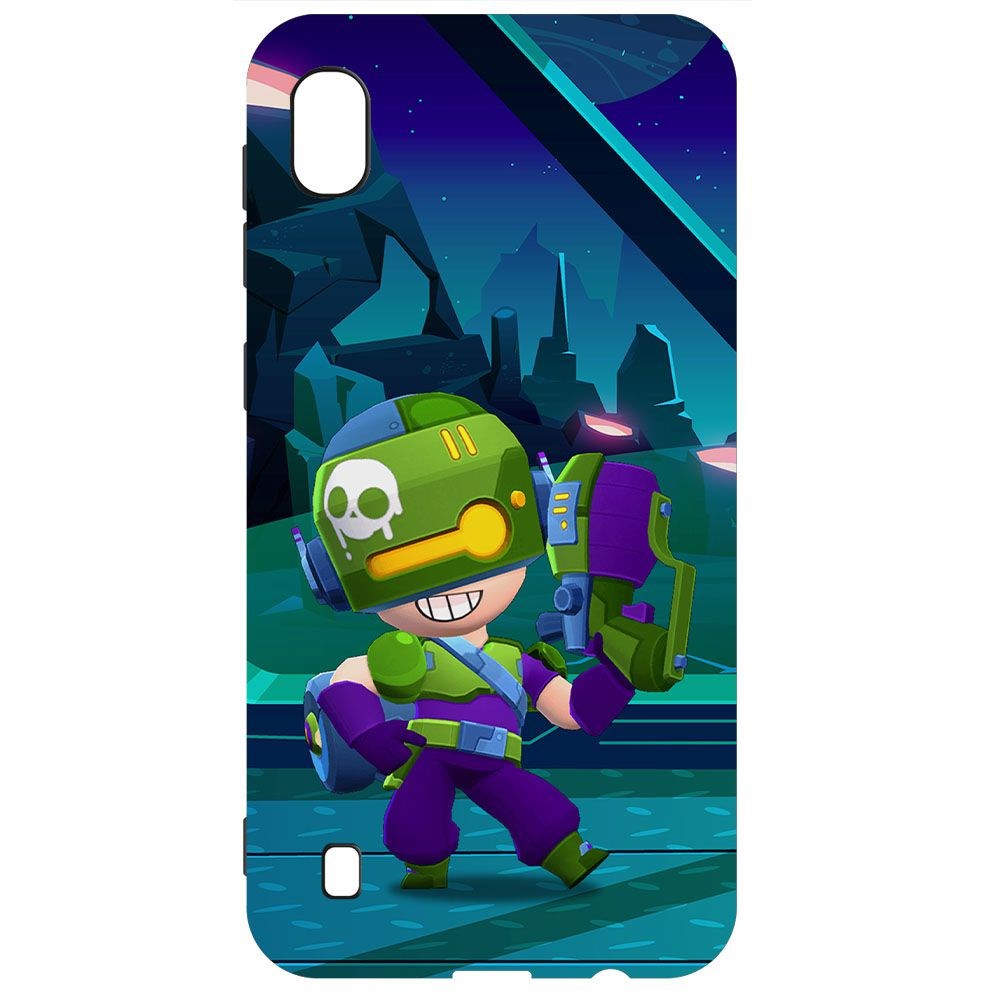 фото Чехол-накладка krutoff brawl stars - контрабандистка пенни для samsung galaxy a10 (a105)