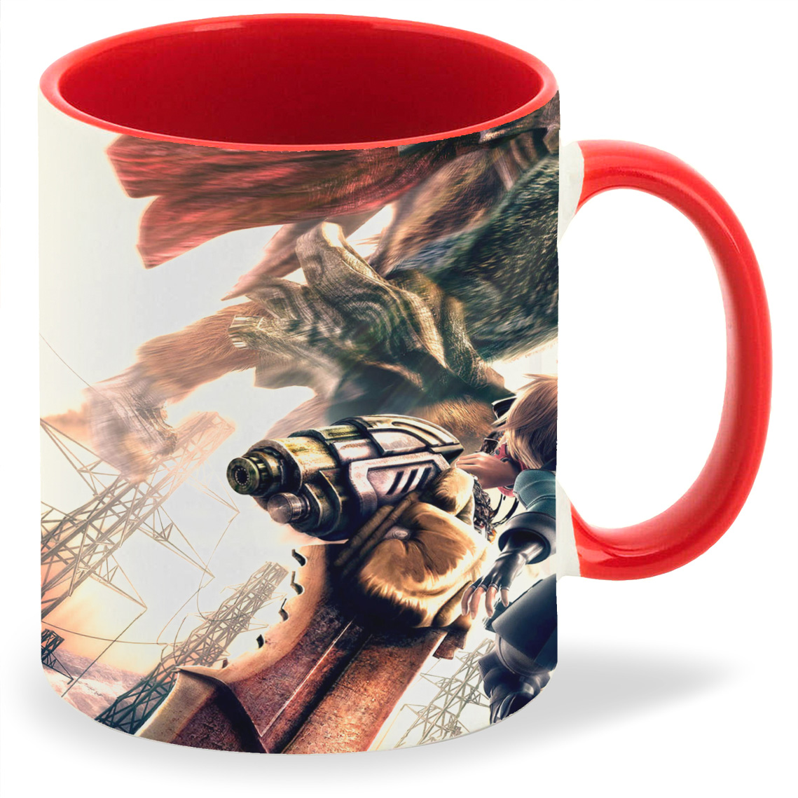 

Кружка CoolPodarok god eater Монстр в прыжке, god eater Монстр в прыжке