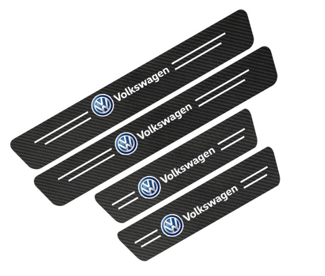 

Защитные наклейки SOVEPSSHOP на пороги автомобиля VOLKSWAGEN, Черный, VOLKSWAGEN