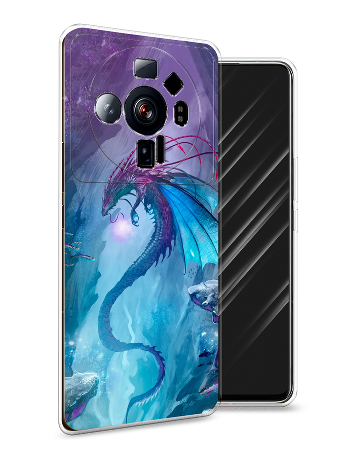 

Чехол Awog на Xiaomi 12S Ultra "Водный дракон", Разноцветный, 314550-2