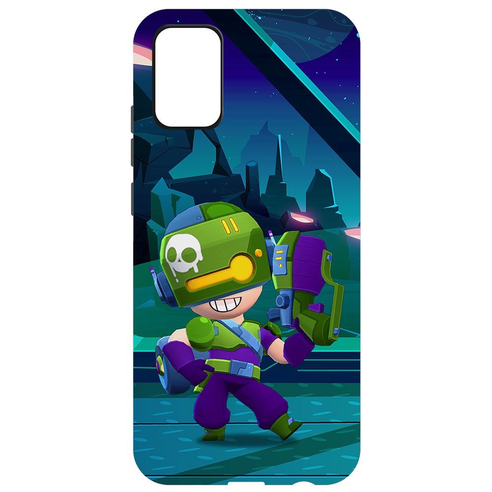 фото Чехол-накладка krutoff brawl stars - контрабандистка пенни для samsung galaxy a02s (a025)