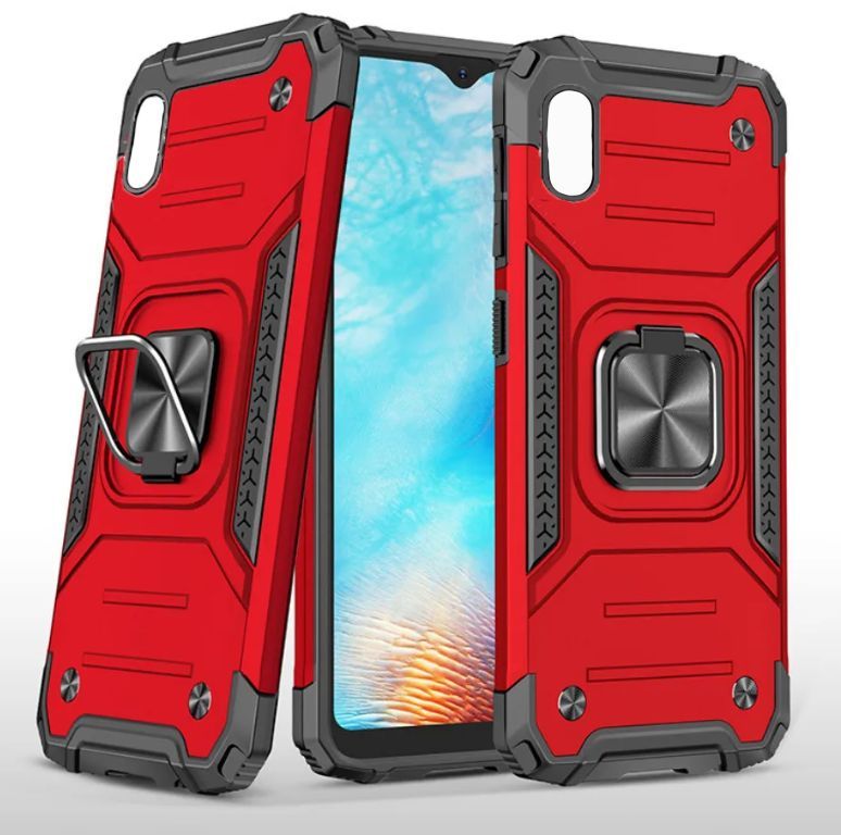 

Противоударный чехол для Samsung Galaxy A01 A015 красный