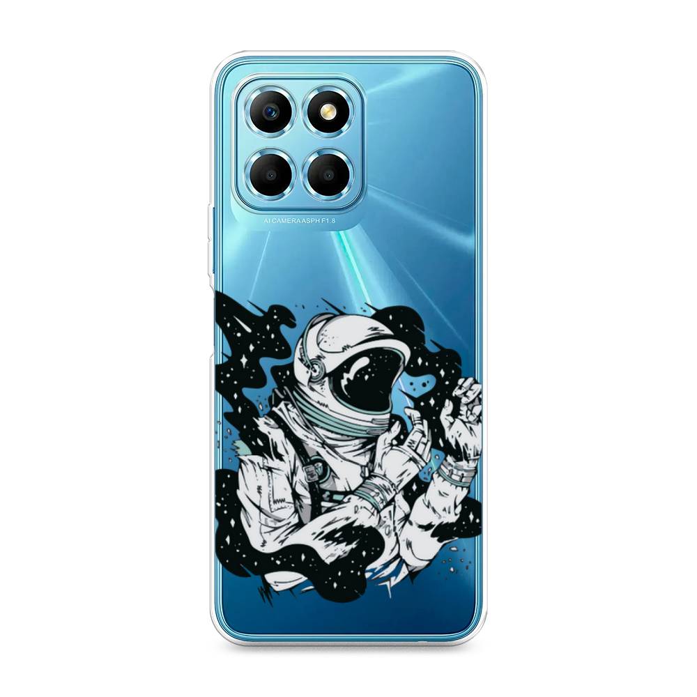 

Чехол Awog 6120250-7 для Honor X6s "Космонавт арт", Черный;бежевый;белый, 6120250-7