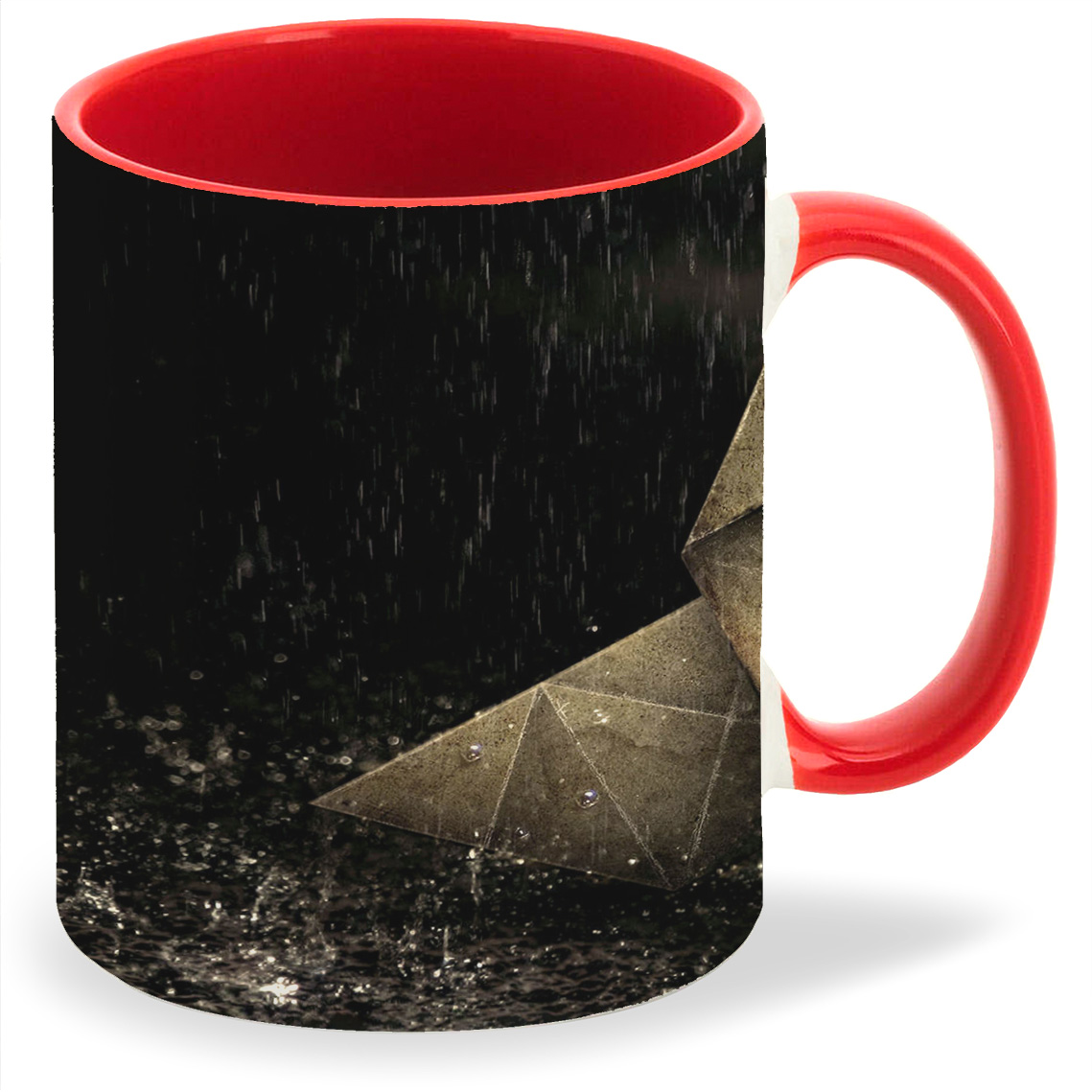 

Кружка CoolPodarok heavy rain Оригами, heavy rain Оригами