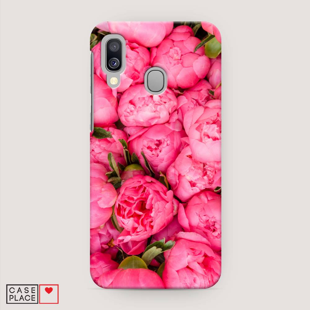 

Пластиковый чехол "Прекрасные пионы" на Samsung Galaxy A40
