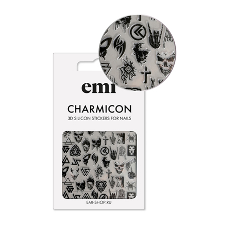 E.Mi, 3D-стикеры №182 Готика Charmicon 3D Silicone Stickers