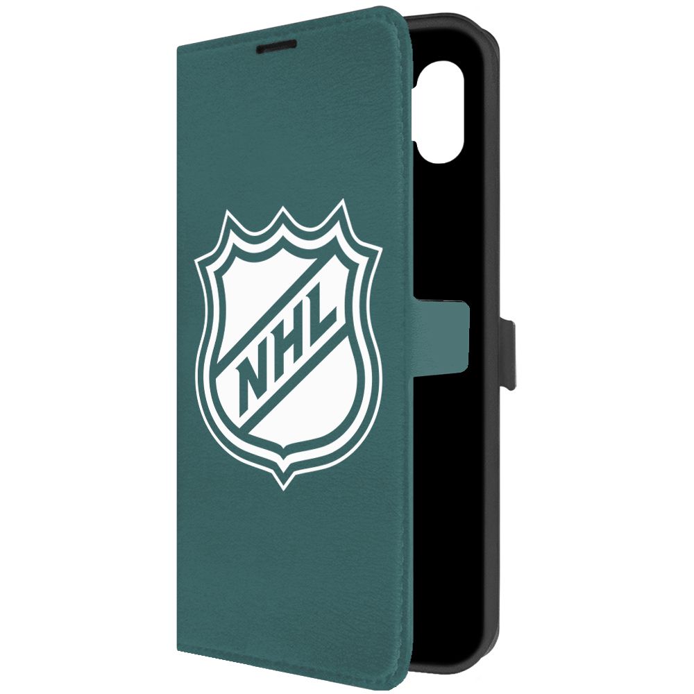 

Чехол-книжка Krutoff Eco Book для Samsung Galaxy A04e NHL зелёный опал, Зеленый
