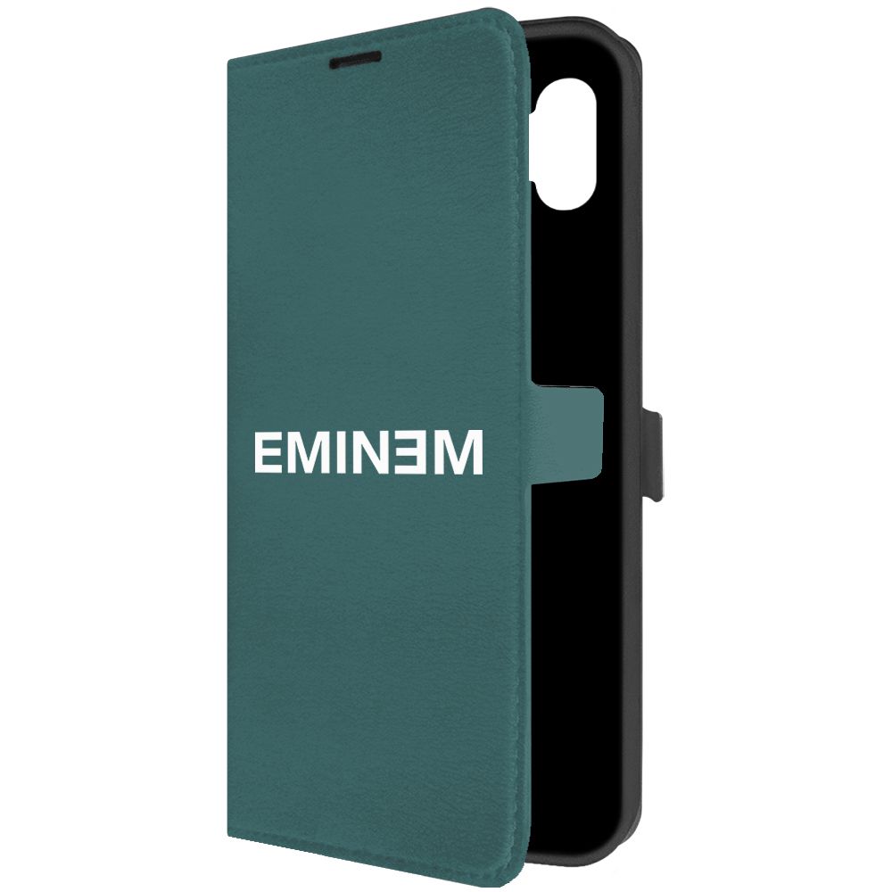 

Чехол-книжка Krutoff Eco Book для Samsung Galaxy A04e (A042) Eminem (Эминем), Зеленый