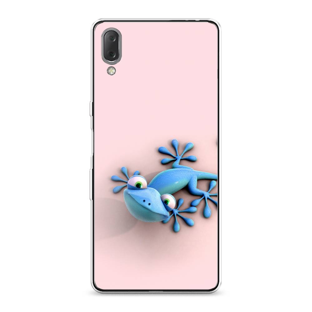 

Чехол Awog на Sony Xperia L3 "Голубая ящерка", 54450-2