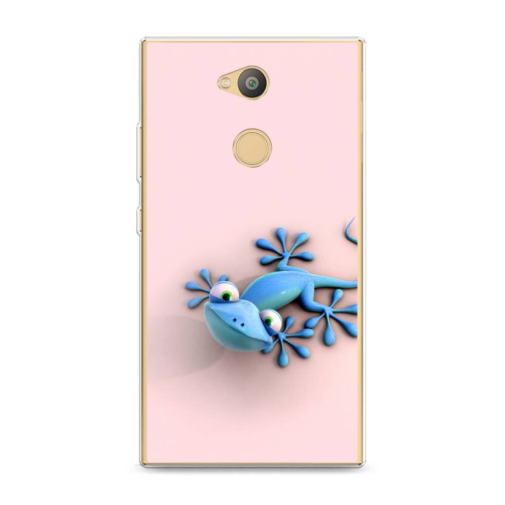 

Чехол Awog на Sony Xperia L2 "Голубая ящерка", Разноцветный, 53450-2