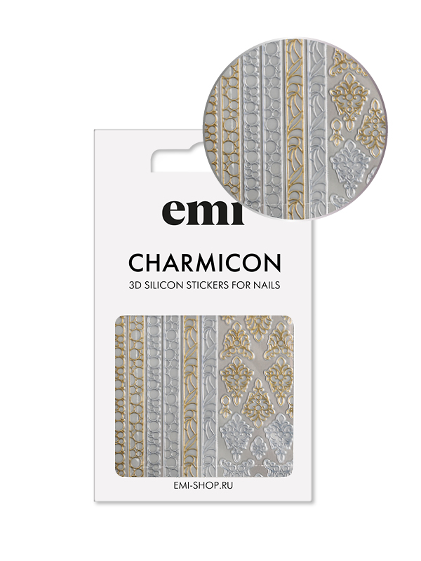 E.Mi, 3D-стикеры №153 Драгоценности Charmicon 3D Silicone Stickers похищенные драгоценности королевы виммельбух