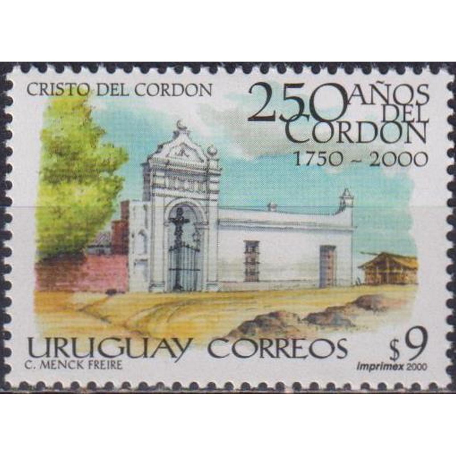 

Почтовые марки Уругвай 250 лет Эль Кордон, Монтевидео Коллекции