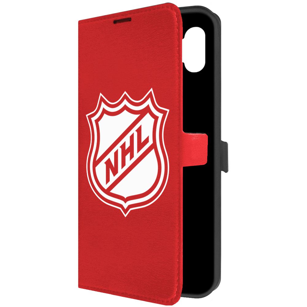 

Чехол-книжка Krutoff Eco Book для Samsung Galaxy A04e NHL красный