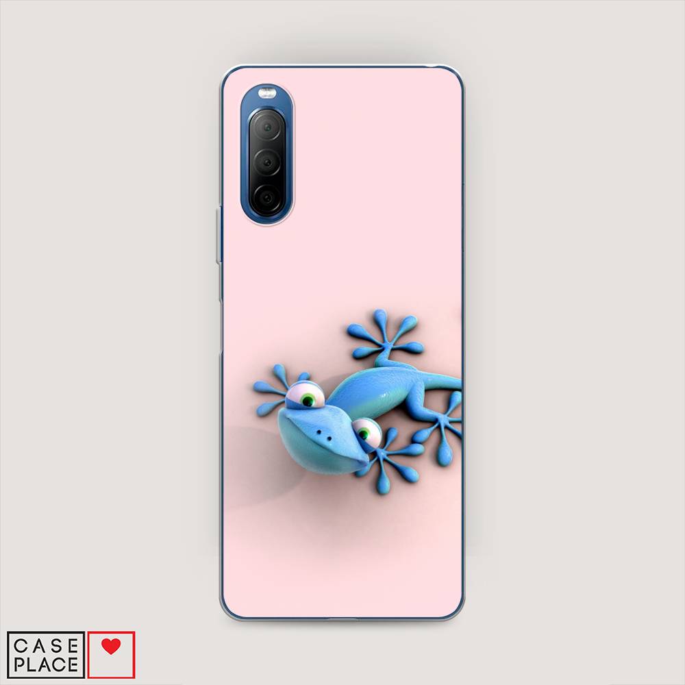 

Чехол Awog на Sony Xperia 10 II "Голубая ящерка", Разноцветный, 54650-2