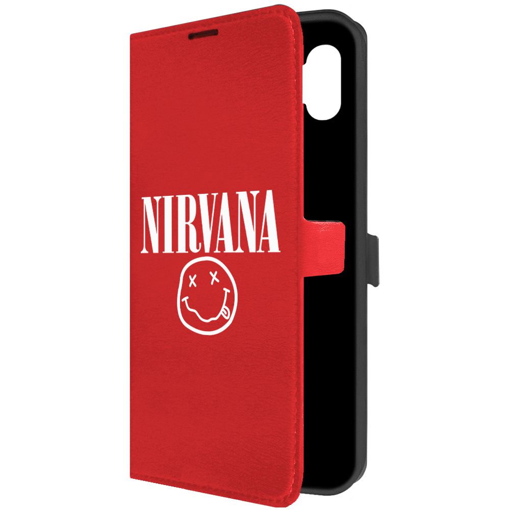 

Чехол-книжка Krutoff Eco Book для Samsung Galaxy A04e Nirvana красный