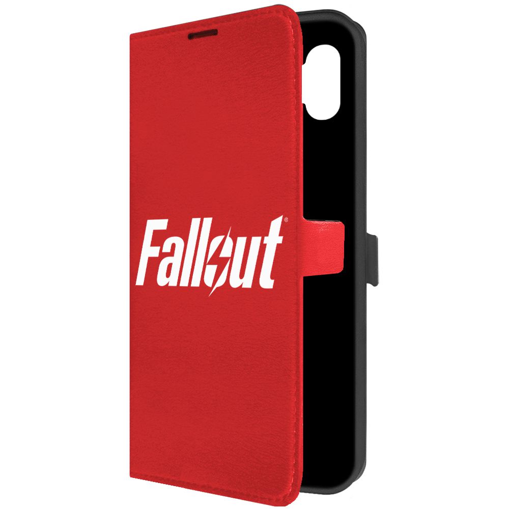 

Чехол-книжка Krutoff Eco Book для Samsung Galaxy A04e Fallout красный
