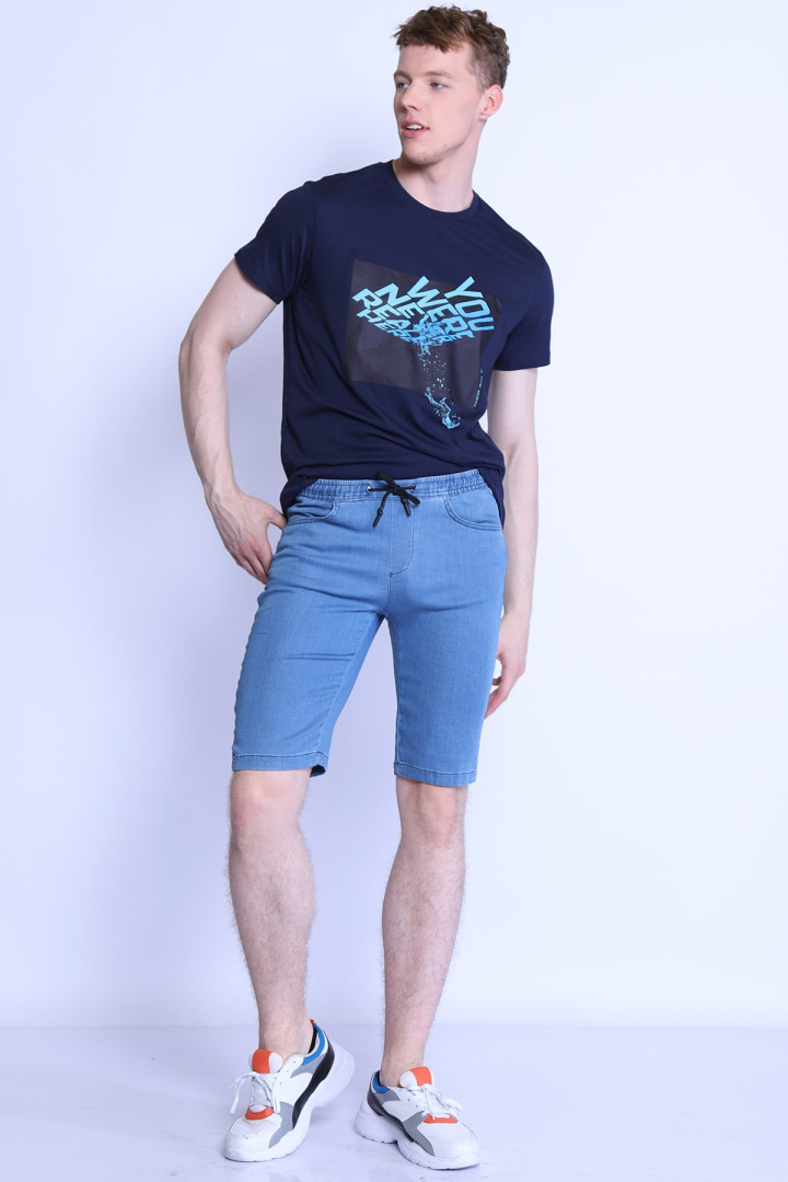 

Шорты мужские Twister Jeans 12961 синие M (товары доставляются из-за рубежа), 12961