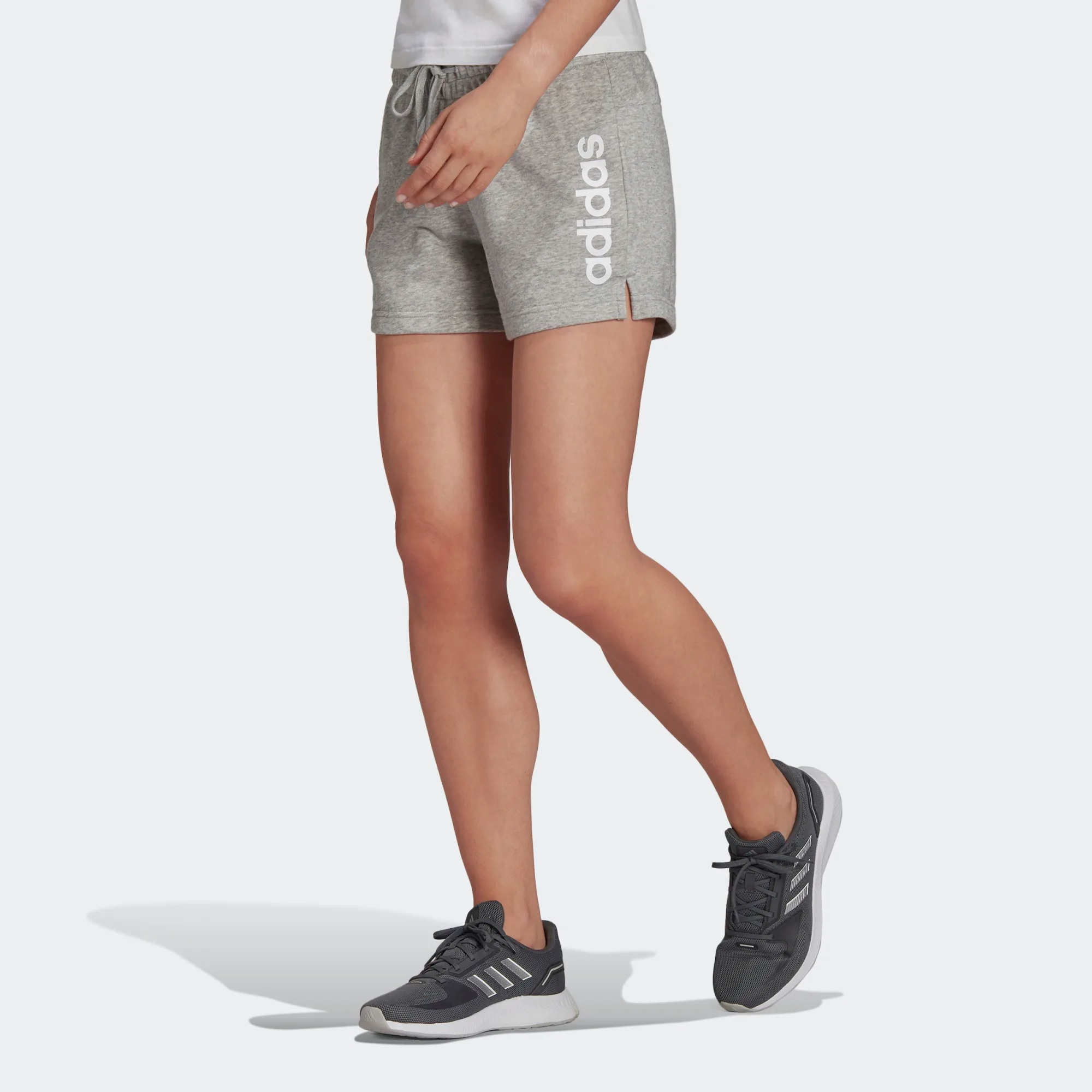 

Шорты женские Adidas W Lin Ft Short серые XS, W Lin Ft Short