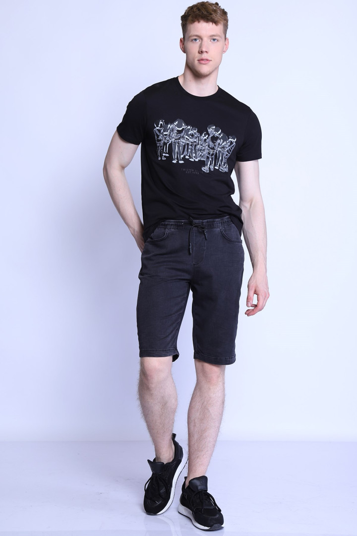 

Шорты мужские Twister Jeans 12960 черные S (товары доставляются из-за рубежа), 12960