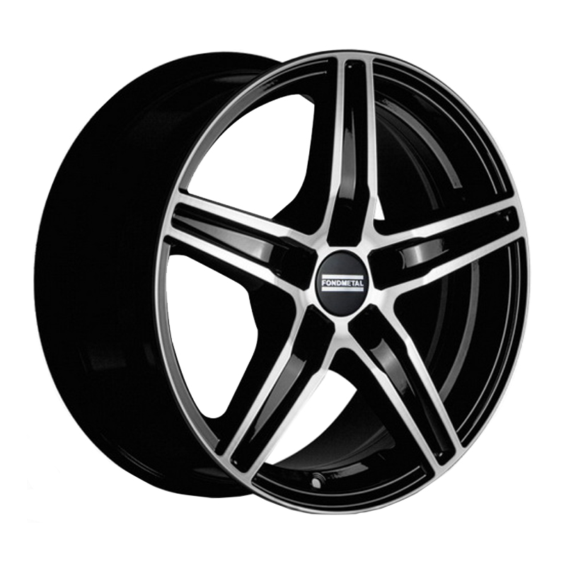 

Колесный диск FondMetal, 8100 7x17/5x114.3ET35 75 GlossBlackMachined, Черный