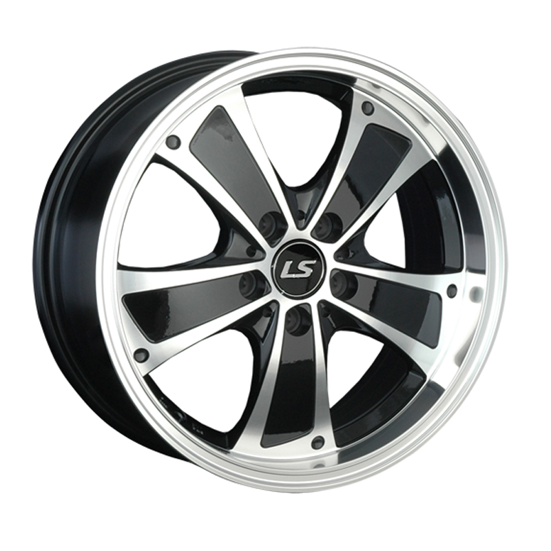 

Колесный диск LS WHEELS, 809 7x16/5x114.3ET38 73.1 Bkf, Черный;серебристый