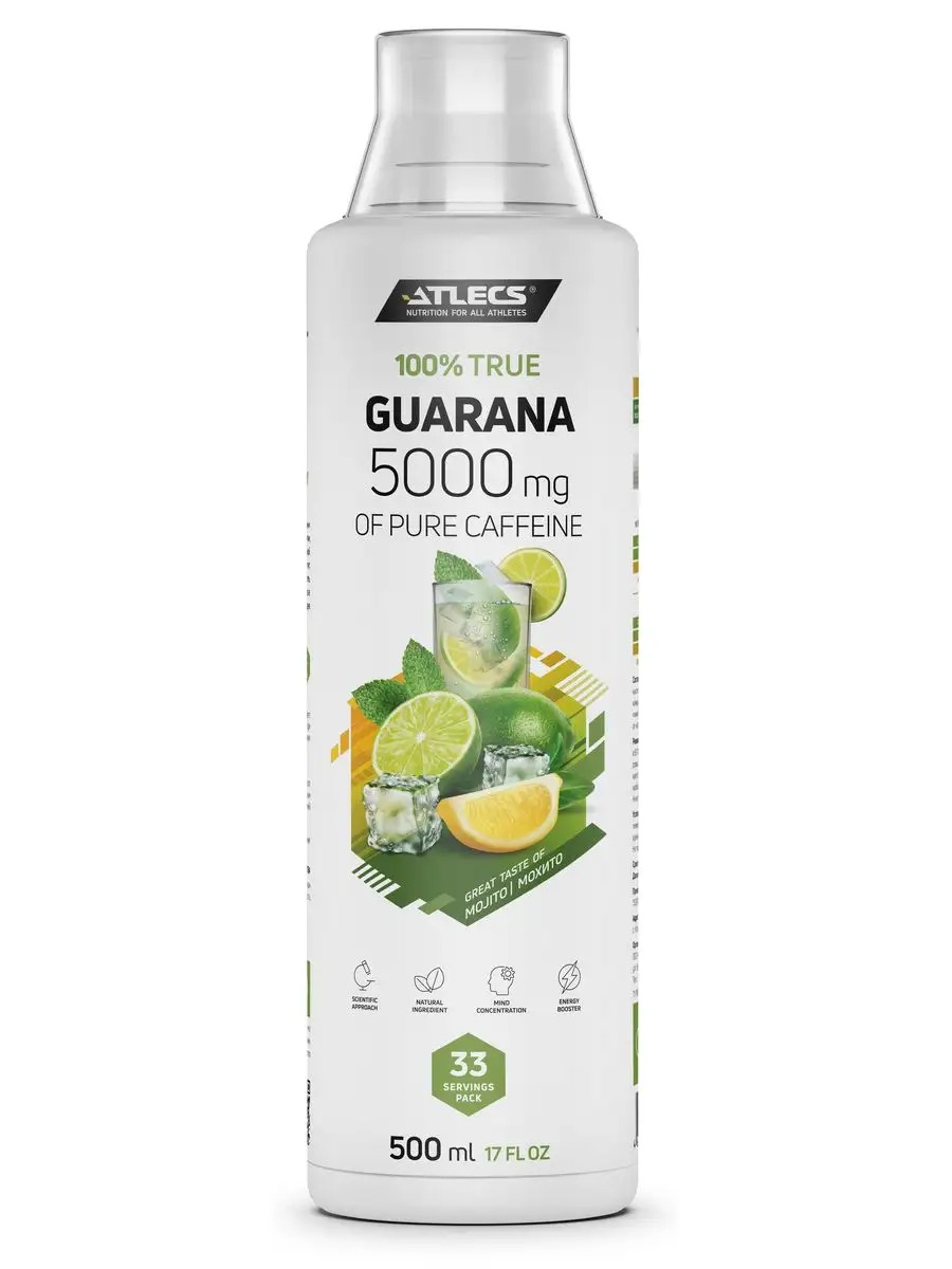 Atlecs Guarana 500 мл. (мохито)