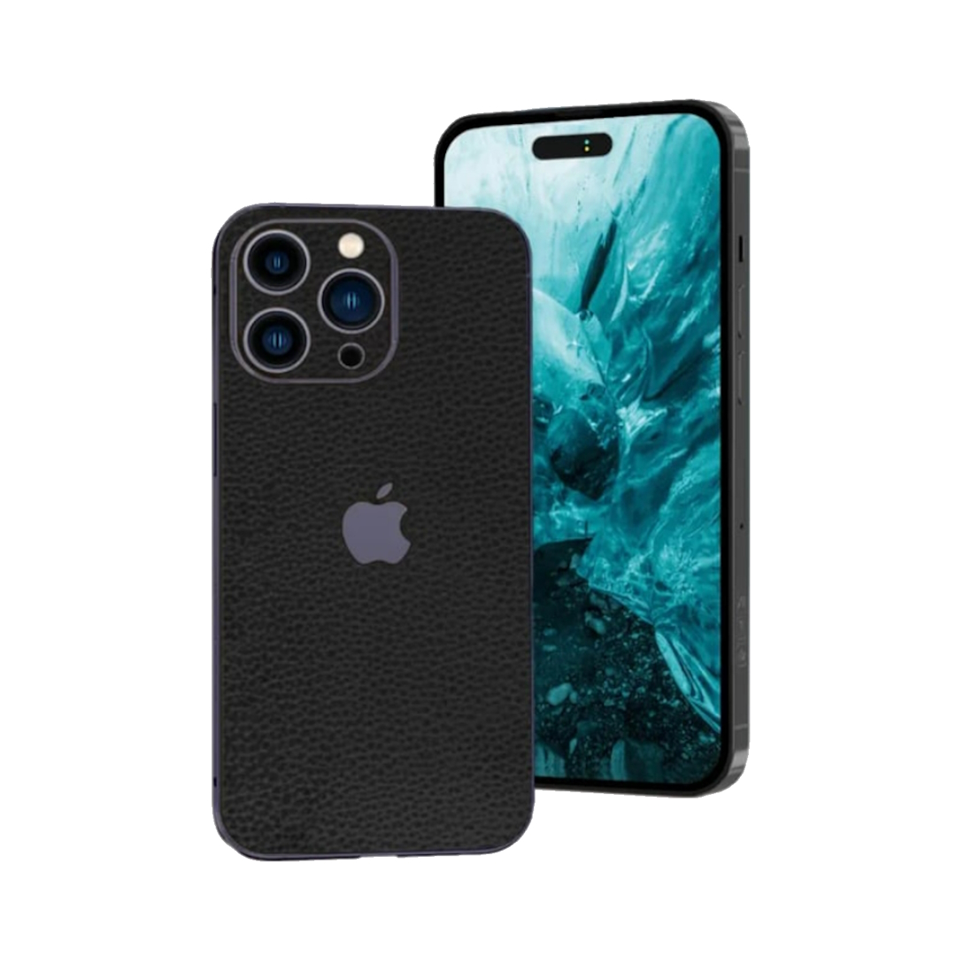 

Защитная пленка ArmorStore на iPhone 12 mini под кожу, черная, назад,задняя,кожаная,на зад, кожаiPhone