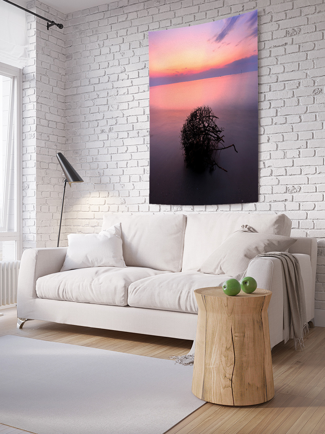 

Вертикальное фотопанно на стену JoyArty Морской куст 100x150 см, Морской куст
