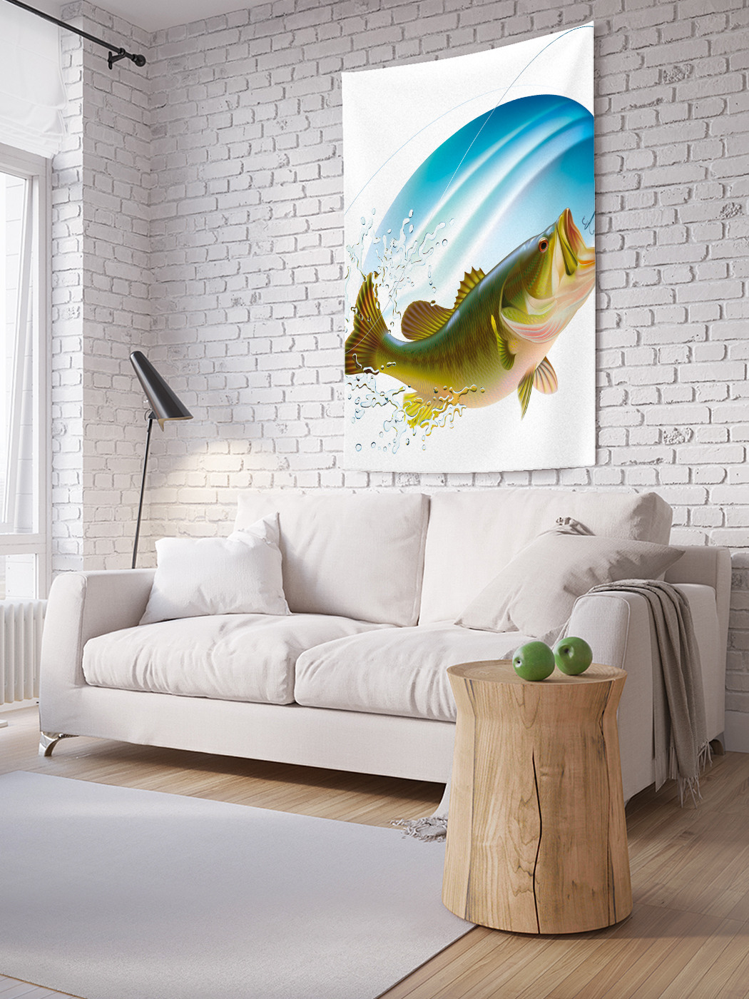 

Вертикальное фотопанно на стену JoyArty Крутой улов 100x150 см, Крутой улов