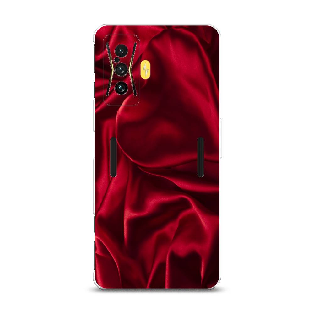 

Чехол Awog на Xiaomi Redmi K50 GE/F4 GT "Текстура красный шелк", Разноцветный, 314950-3