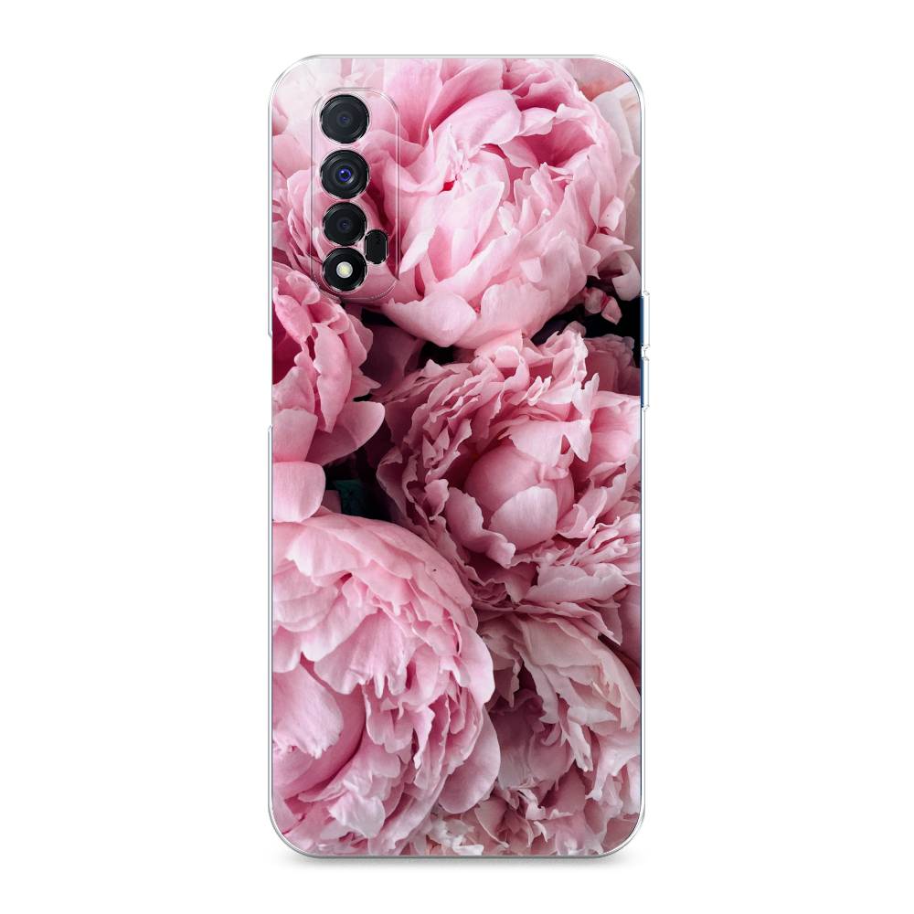 

Чехол Awog на Realme Narzo 30 4G "Нежные пионы", Разноцветный, 257650-8