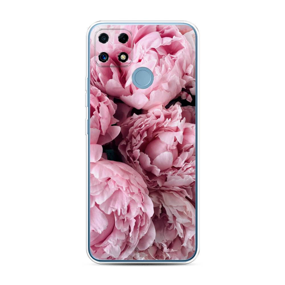 

Чехол Awog на Realme C25/C25s "Нежные пионы", Разноцветный, 257450-8