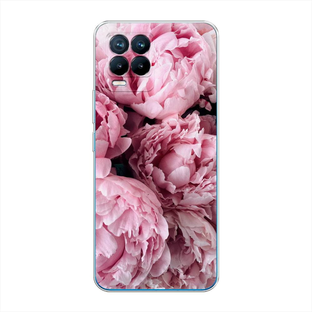 

Чехол Awog на Realme 8/8 Pro "Нежные пионы", Разноцветный, 255550-8