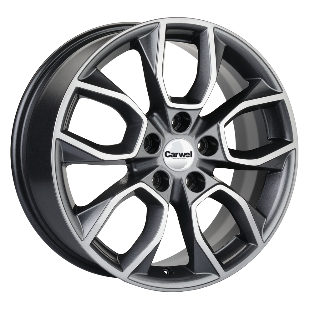 фото Колесный диск r17 5x114,3 7j et48,5 d67,1 carwel ханга 1713 (sportage) agr