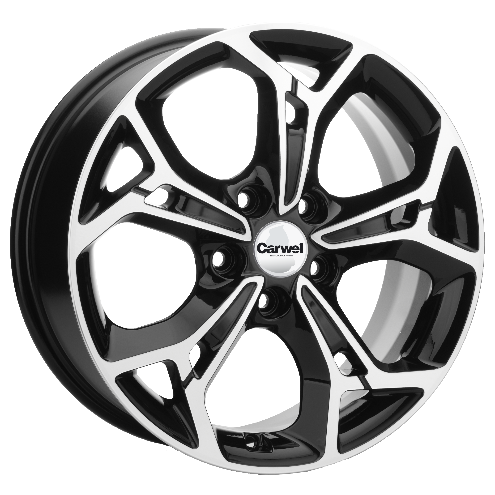 фото Колесный диск r17 5x114,3 7j et48,5 d67,1 carwel синтур 1702 (sportage) abt