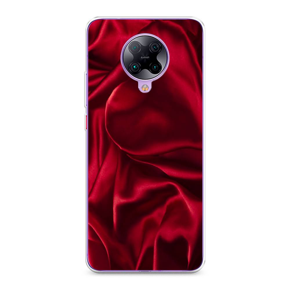 

Чехол Awog на Poco F2 Pro/Redmi K30 Pro "Текстура красный шелк", Разноцветный, 37050-3