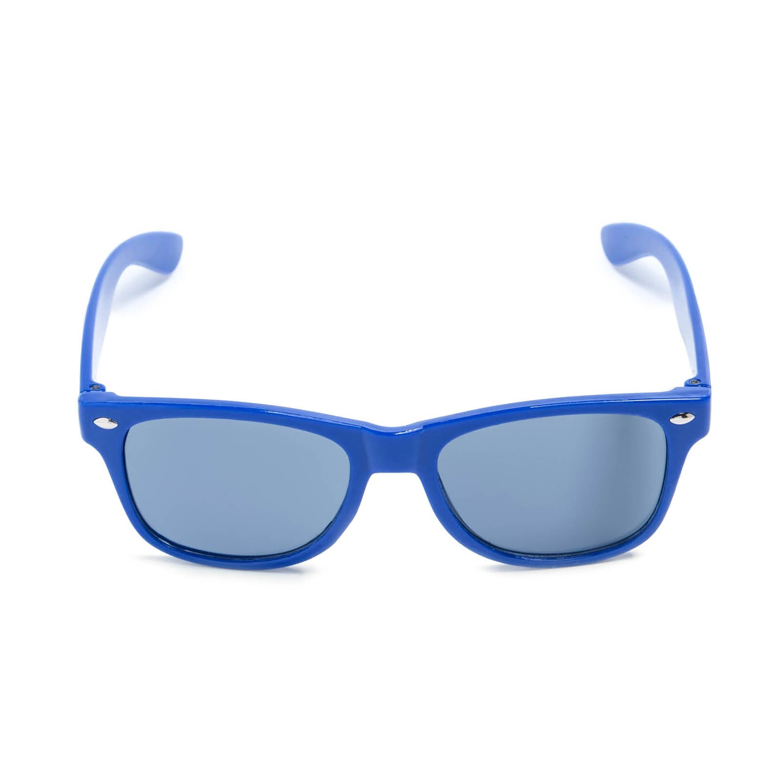 Очки солнцезащитные детские OneSun на пружине, uv400, 12.7х2.6х4 см, линза 4х5.4 см, синие очки солнцезащитные uv400 дужка 14 7 см ширина 14 4 см линза 7 х 5 5 см синие
