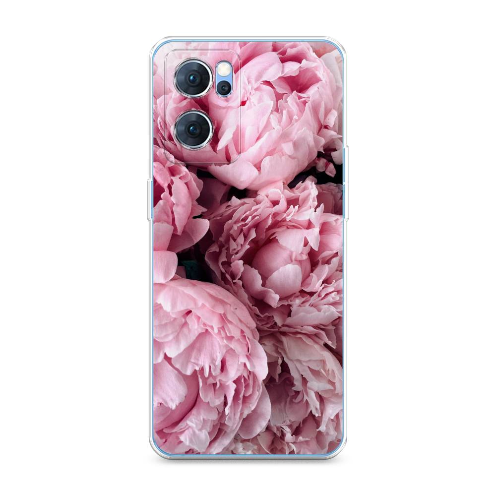 

Чехол Awog на Oppo Reno 7 5G "Нежные пионы", Разноцветный, 258150-8